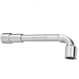 Clé À Pipe Débouchée Cr-v 15 Mm