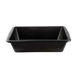 Auge De Maçon En Plastique Noir Mondelin 25 Litres  625x425x160cm