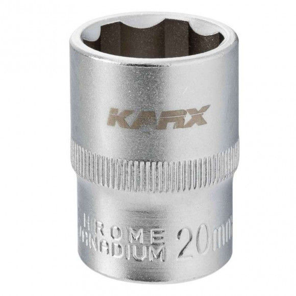 Douille 6 Pans 1/2” Cr-v 20 Mm