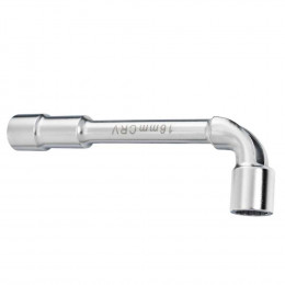 Clé À Pipe Débouchée Cr-v 16 Mm
