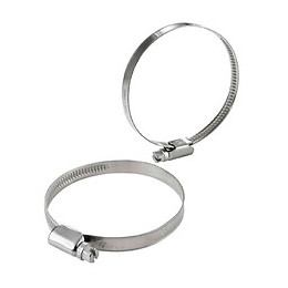 Collier De Serrage Inox 50 À 70 Mm 2pcs