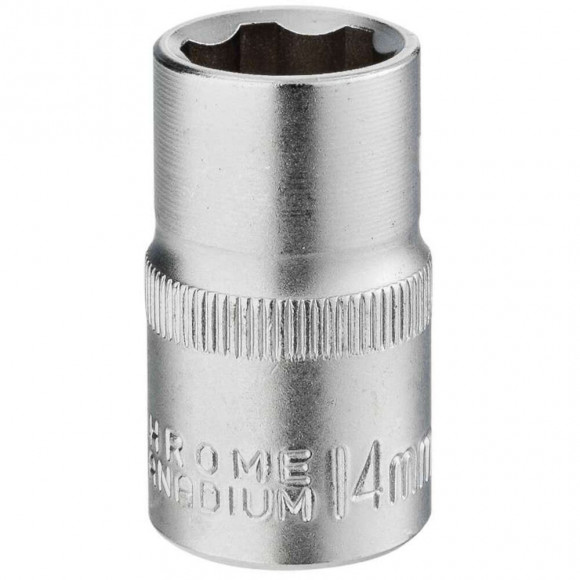 Douille 6 Pans 1/2” Cr-v 14 Mm