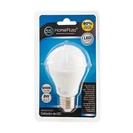 Ampoule Led Ronde E27 8w Blanc/froid