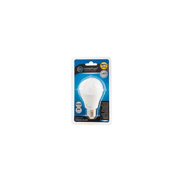 Ampoule Led Ronde E27 8w Blanc/froid