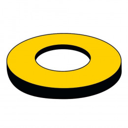 Bague Paumelle En Laiton Vissal Ø7x14x2mm  Lot De 6 Bagues