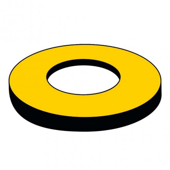 Bague Paumelle En Laiton Vissal Ø7x14x2mm  Lot De 6 Bagues