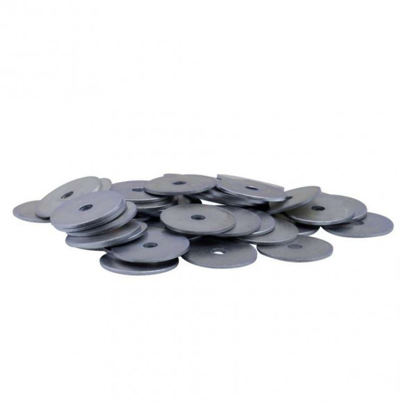 Rondelle Carrossier Large Zinguée Vissal Ø6x26x1,5mm   Lot De 50 Rondelles