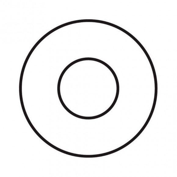 Rondelle Zinguée Type M Vissal 5x12mm Ép:1mm  Lot De 100 Rondelles