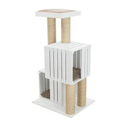 Trixie Griffoir Pour Chats Be Nordic Skadi Blanc Et Sable