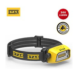 Lampe Frontale Led Rechargeable Professionnelle 300 Lumens. Interrupteur Sans Contact