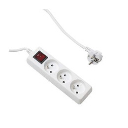 Bloc Multiprises 3 Prises Avec Interrupteur