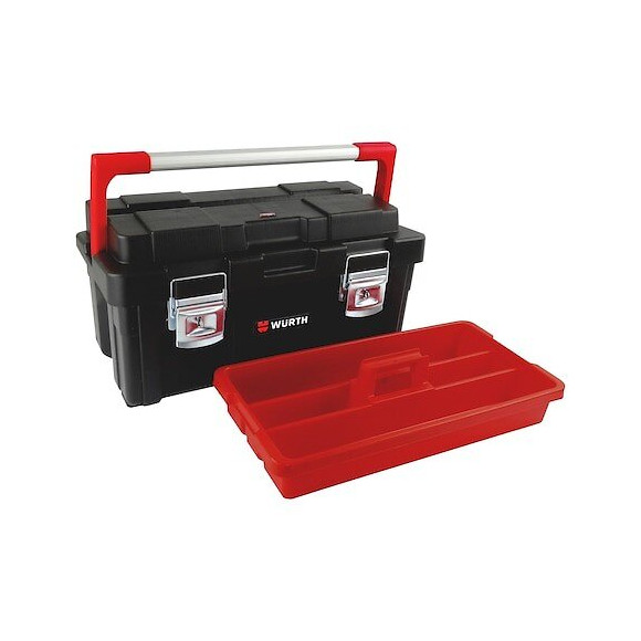 Boîte À Outils Avec Poignée En Aluminium Noir