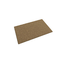 Tapis De Bain 80x50cm Antidérapant Et 100% Coton - Metro Beige