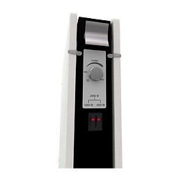 Radiateur Mobile À Inertie En Pierre - Ultra Silencieux - Mirida 2000w Mazda Sable Blanc