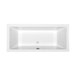 Baignoire Rectangulaire Intro 170x75 À Encastrer En Acrylique + Tablier Central