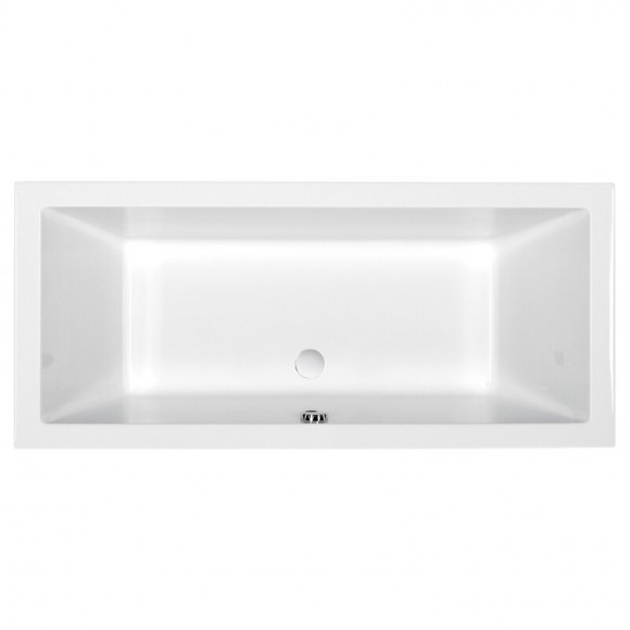 Baignoire Rectangulaire Intro 170x75 À Encastrer En Acrylique + Tablier Central