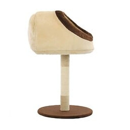 Arbre À Chat Avec Griffoir En Sisal 72 Cm Beige Et Marron - Accessoires Pour Chats - Meubles Pour Chats - Multicolore - Multic