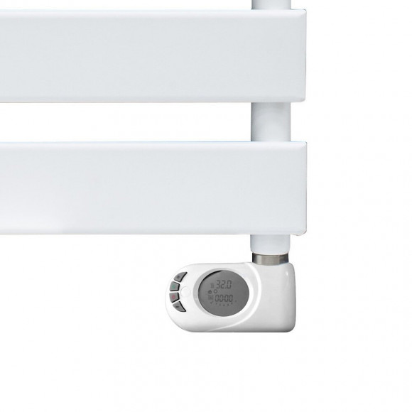 Sèche Serviettes Fixation Murale Inertie Fluide 750w Blanc