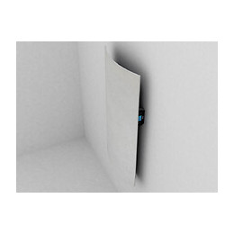 Radiateur À Inertie En Pierre - Dual Kherr Curve 2.0 Vertical - 1000w - Sable