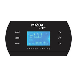 Radiateur À Inertie En Pierre - Dual Kherr Curve 2.0 Vertical - 1000w - Silex Noir