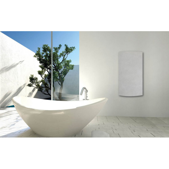 Radiateur À Inertie En Pierre - Dual Kherr Curve 2.0 Vertical - 1000w - Sable