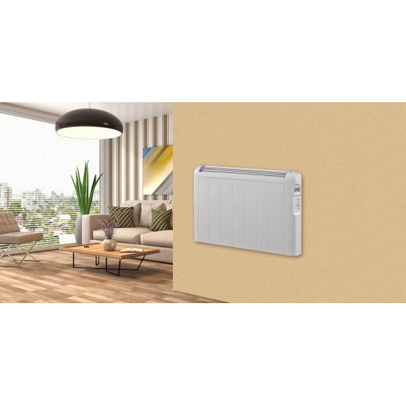 Radiateur Inertie Céramique Mazda 1500w Programmable Blanc