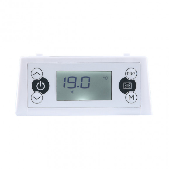 Radiateur Inertie Fonte 1000w Avec Résistance Surfacique Blanc