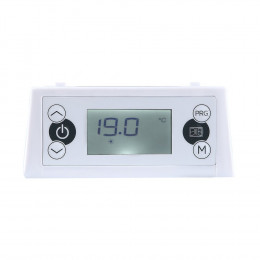 Radiateur Inertie Fonte 1500w Avec Resistance Surfacique Blanc