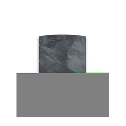 Mazda - Radiateur À Inertie En Pierre Naturelle - Dual Kherr Curve 2.0 Carre - 2000w Réglables - Silex Dark