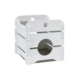 Vesper Meuble A Chat Cottage - Blanc