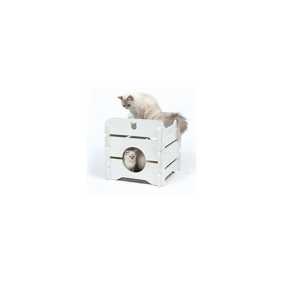 Vesper Meuble A Chat Cottage - Blanc