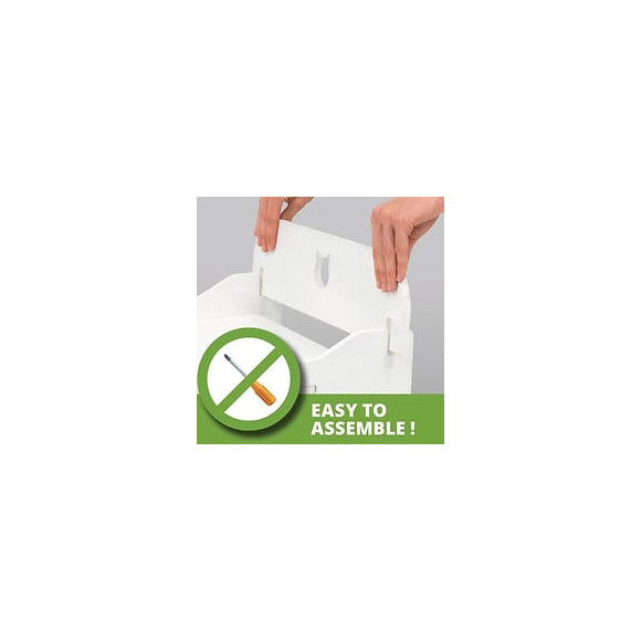 Vesper Meuble A Chat Cottage - Blanc