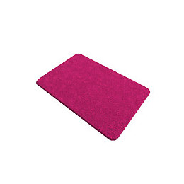 Tapis De Bain 60x90cm Antidérapant Et En Microfibre - Subtil Fuschia