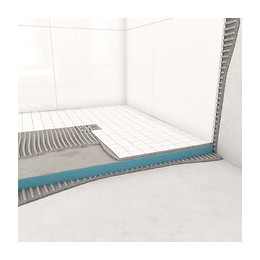 Bac Receveur De Douche À Carreler 160x90cm Recoupable Sur Mesure + Bonde Verticale - Rainy