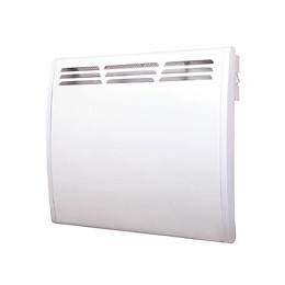 Radiateur Fixe À Inertie Fonte Galbée 1000w Programmable Blanc