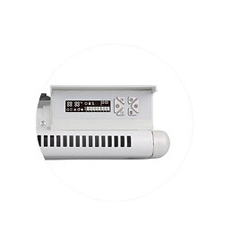 Radiateur Fixe À Inertie Fonte Galbée 1000w Programmable Blanc