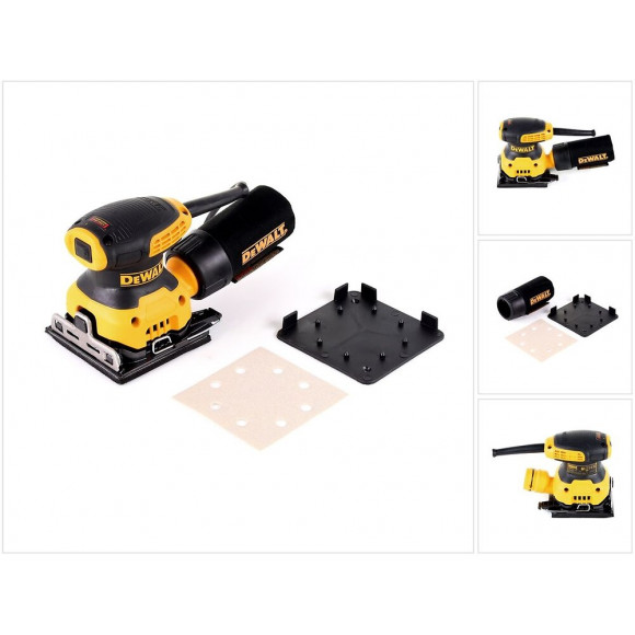 Ponceuse Vibrante Dewalt Dwe6411 1/4 De Feuille 230 W