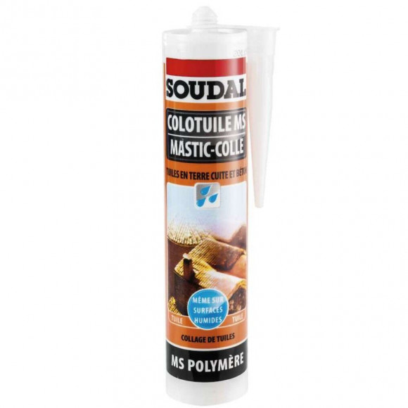 Cartouche Mastic Colle Pour Tuiles 290ml