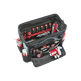 Sac À Outils Avec Fonction Servante Noir/gris