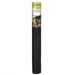 Grillage Plastique Noir 1x10m