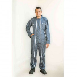 Combinaison De Travail Grise 245g/m2 Taille Xxl  56/58