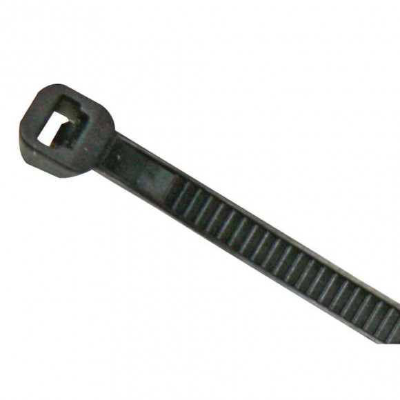 Colliers Rapides En Nylon Noir X100 300 X 4,8 Mm