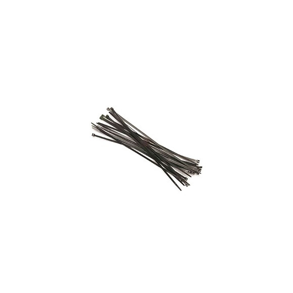Colliers Rapides En Nylon Noir X100 300 X 4,8 Mm