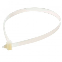 Colliers Rapides En Nylon Blanc X100 400 X 7,6 Mm