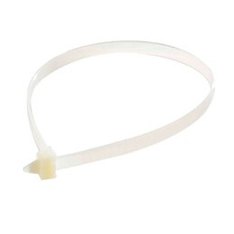 Colliers Rapides En Nylon Blanc X100 400 X 7,6 Mm