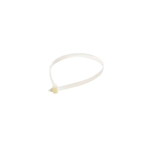 Colliers Rapides En Nylon Blanc X100 400 X 7,6 Mm