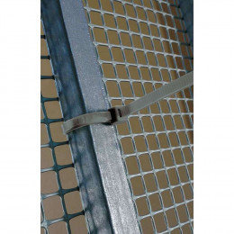 Liens Gris 10cm 50 Pièces