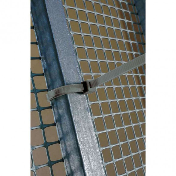 Liens Gris 10cm 50 Pièces