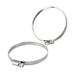 Collier De Serrage Inox 70 À 90 Mm 2pcs