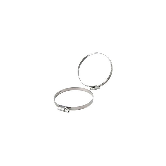 Collier De Serrage Inox 70 À 90 Mm 2pcs